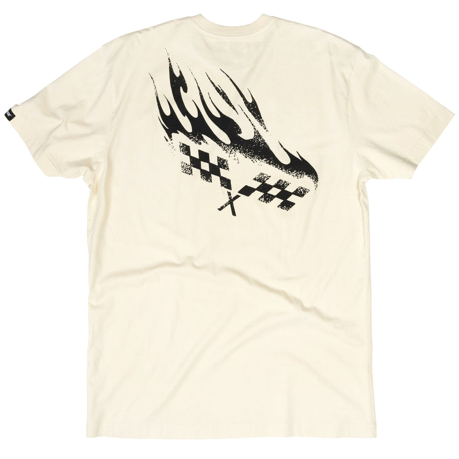 SOUND CHECK SS TEE NATRL 2X