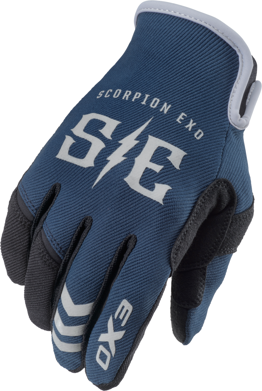 AIR-STRETCH GLOVES CHARGE BLUE/GREY