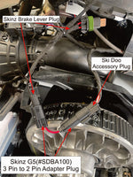 3 PIN ADAPTOR FOR HEATED BRAKE S/D | D-SDBA100