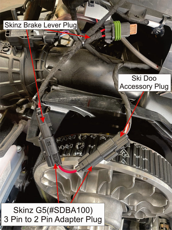 3 PIN ADAPTOR FOR HEATED BRAKE S/D | D-SDBA100