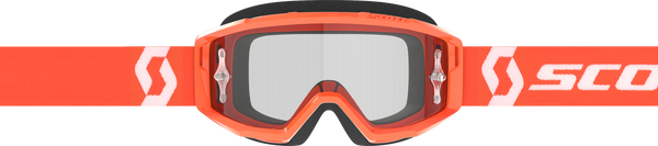 PRIMAL GOGGLE ORANGE/WHITE CLEAR WORKS