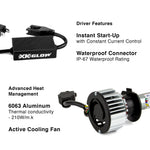 RGB H4 LED BULB KIT | XK045004-H4-M