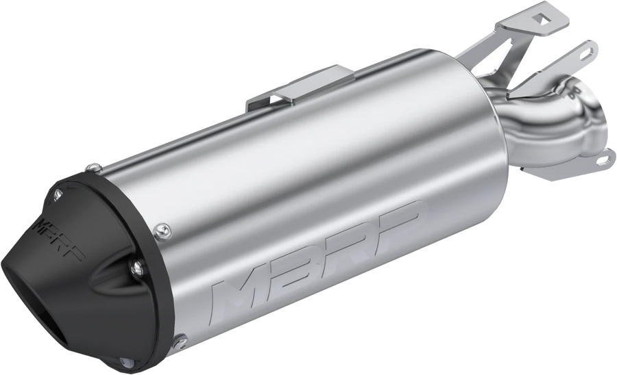 SINGLE SLIP-ON SYSTEM W/ 5" PERFORMANCE MUFFLER BLK TIP