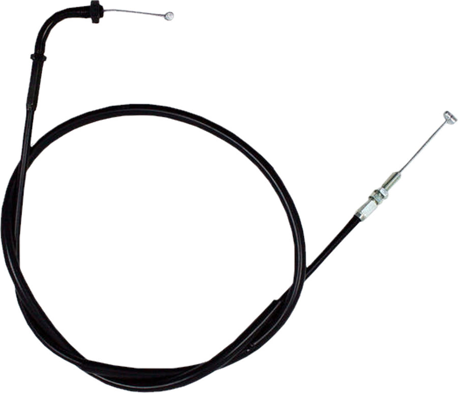 BLACK VINYL THROTTLE PULL CABLE | 02-0018