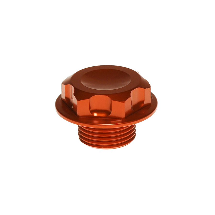 STEERING STEM NUT ORANGE KTM/HUSQ/GAS/BETA | FXSN 50100 99OR