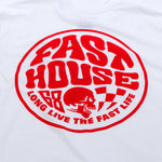 WAXED TEE WHITE