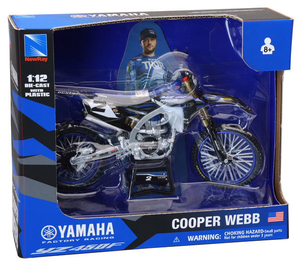 1:12 SCALE YAMAHA FACTORY RACING COOPER WEBB | 58483