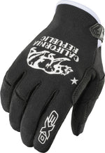 MOTO-FLEX GLOVES GOLDEN STATE BLACK/WHITE 3X