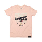 GRL FLOURISH SS HTHR PCH LG
