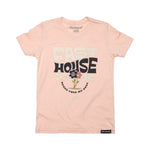 GRL FLOURISH SS HTHR PCH