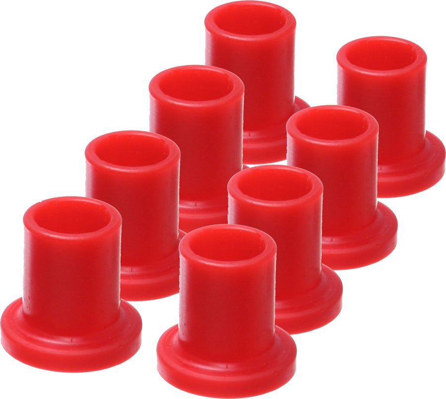 CONTROL ARM BUSHINGS FRONT RED POL