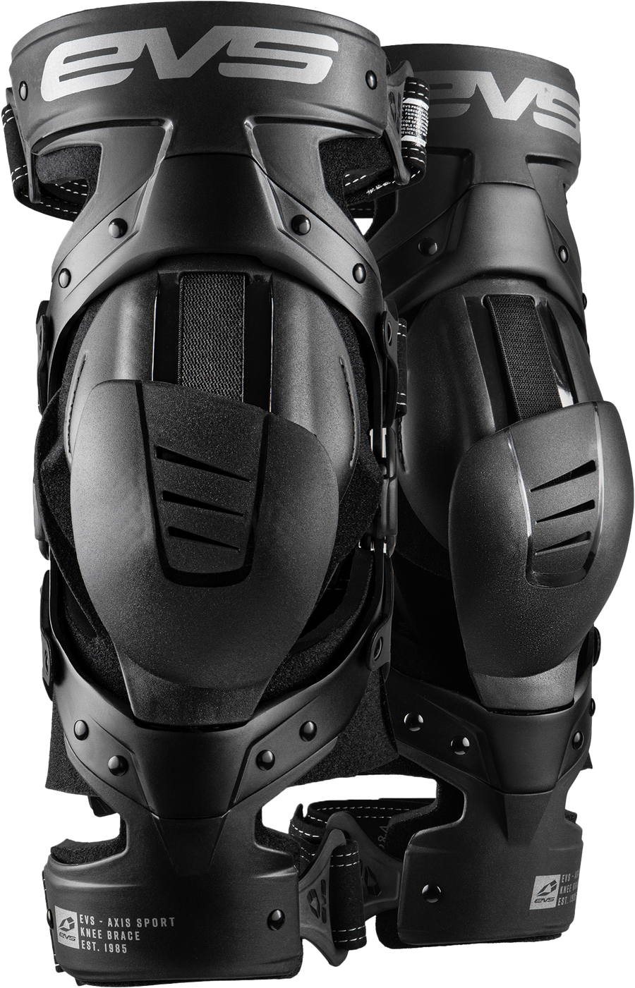 AXIS SPORT KNEE BRACE PAIR BLACK/BLACK/GREY XL