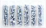 M6 8MM HEX FLANGE BOLT ASST 1