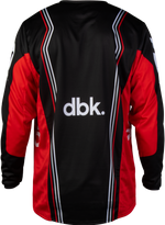 KINETIC DBK JERSEY BLACK/RED/WHITE