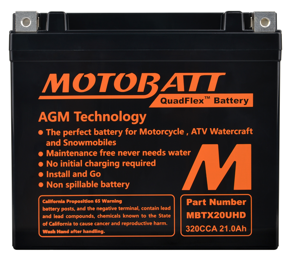 BATTERY MBTX20U(HD) SEALED FACTORY ACTIVATED | MBTX20UHD