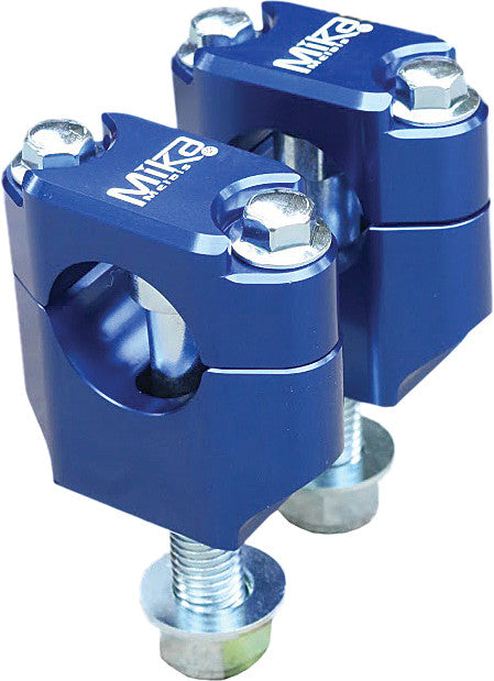 BAR CLAMPS RUBBER MOUNTED 7/8" BLU