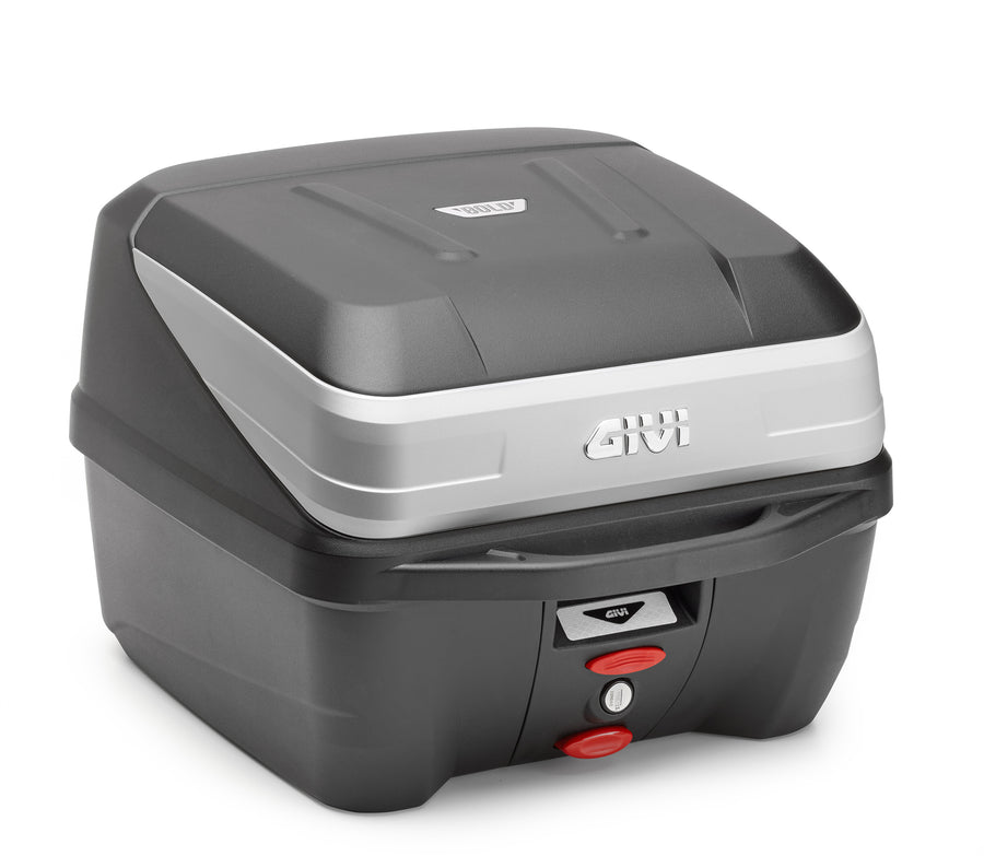 B32N TOP CASE BLACK/SILVER 32L