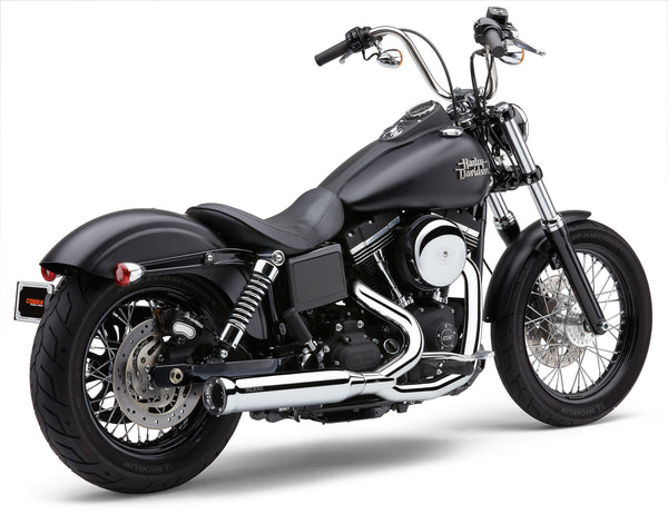 POWRPRO RPT 2-1 CHROME/ BLK TIP DYNA 12-17 | 6468