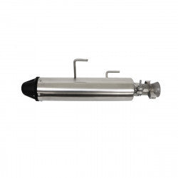 SINGLE SLIP-ON SYSTEM W/ PERFORMANCE MUFFLER BLK TIP | AT-9707PT