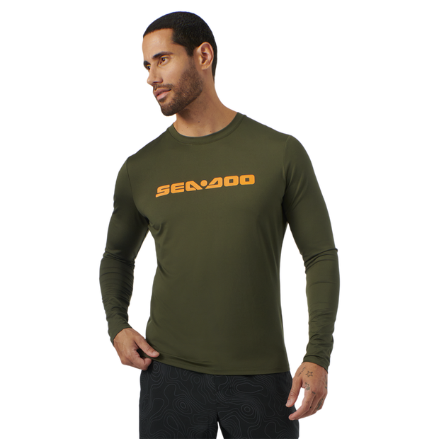 Sea-Doo Men's Long Sleeve Rashguard Signature*