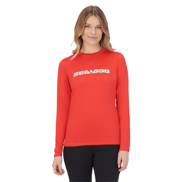 Sea-Doo Women's Long Sleeve Rashguard Signature*