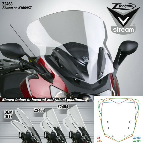 VSTREAM WINDSCREEN TOURING CLEAR BMW | Z2463