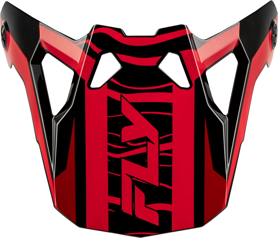 FORMULA CP CHARGE VISOR BLACK/RED XL-2X
