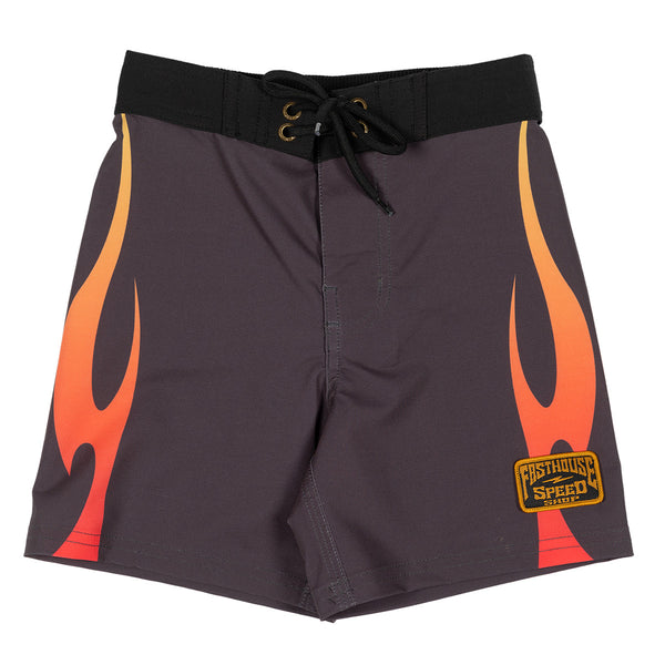 YT SCORCH16 BOARDSHORT BK
