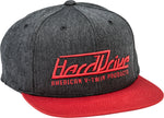 HAT BLACK/RED | 820-HATBLKRED
