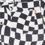 TRIP SS BTN SHRT BLK/WHT