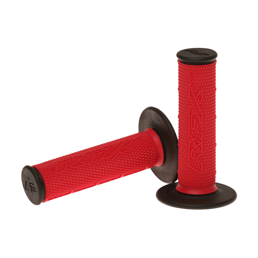 DUAL COMPOUND GRIPS RED WITH BLACK ENDS | FXHG 20200 99RD