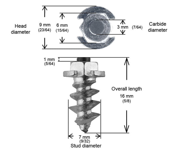 15MM SHOULDER SCREW STUDS QTY 100 | SS-15100