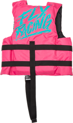 CHILD FLOTATION VEST NEON PINK/TEAL | 221-30320