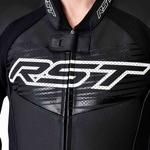 TRACTECH EVO D3O JACKET BLK/WHI LEATHER