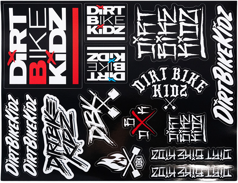 SLAP PACK STICKER SHEET 8.5"X11" | AC-SLAPPACK-SS-DECAL