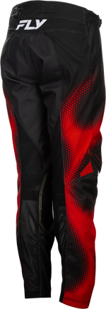 YOUTH KINETIC TORCH PANTS BLACK/RED/WHITE SZ 22