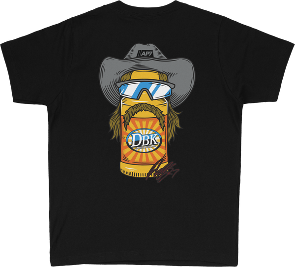 Stache Mullet Moto Youth Tee