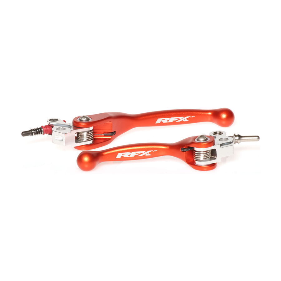 FLEXIBLE LEVER SET ORANGE KTM | FXFL 50400 55OR