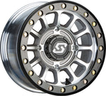 SANO BDLK WHEEL 14X7 4/156 5+2 (+10MM) BLK/AS CAST | A21MA-47056+10S