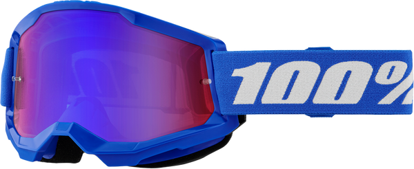 STRATA 2 GOGGLE BLUE MIRROR RED/BLUE LENS