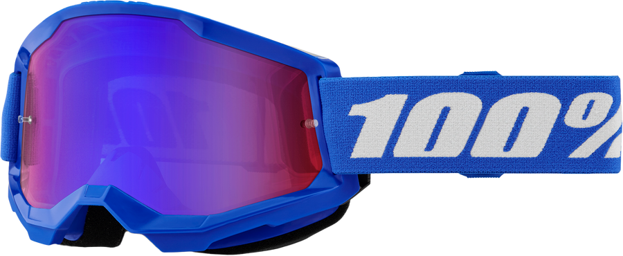 STRATA 2 GOGGLE BLUE MIRROR RED/BLUE LENS