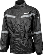 2-PIECE RAIN SUIT BLACK SM