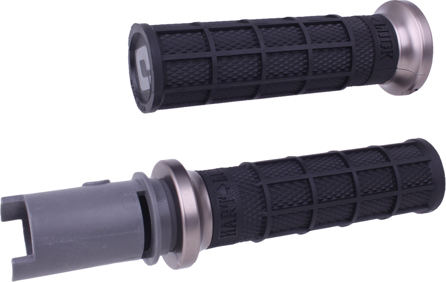 LOCK-ON HART-LUCK FULL-WAFFLE BLACK/GUN METAL CVO `23-24 | V31HTC-BH-H
