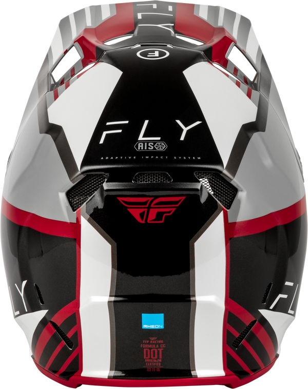 FORMULA CC STRIKE HELMET GREY/RED/BLACK/WHITE