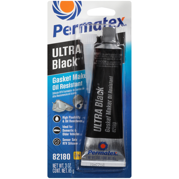 ULTRA BLACK HI-TEMP RTV SILICONE GASKET MAKER 3OZ