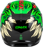 YOUTH GM-49Y DRAX HELMET GREEN YS