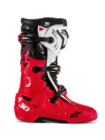 TECH 10 ENDURO BOOTS BRIGHT RED/BLACK/WHITE 10 | 2010025-3016-10
