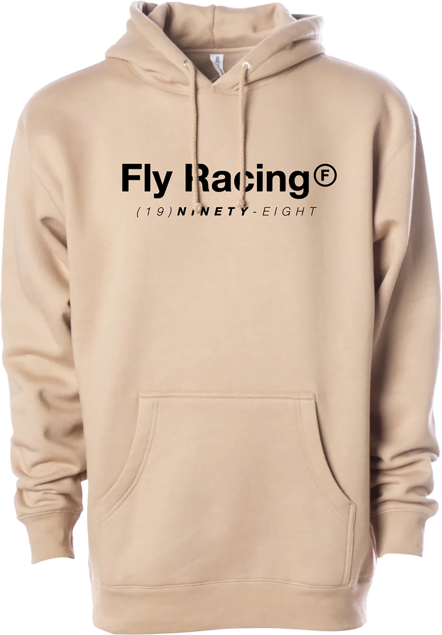 FLY TRADEMARK HOODIE SANDSTONE MD