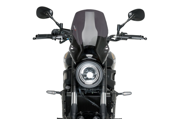 WINDSCREEN NAKED NEW GEN SPORT DARK SMOKE YAM