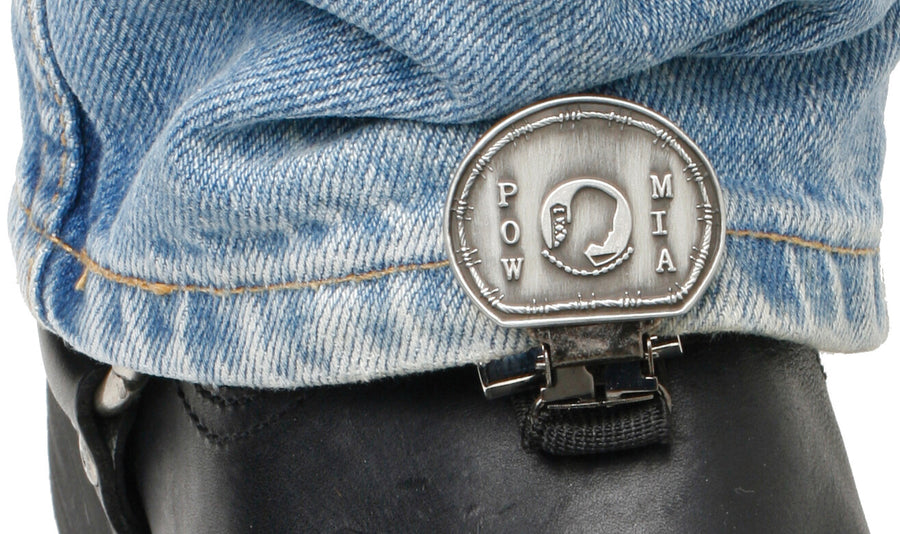 CLIPS FOR STIRRUP/STRAP BOOTS POW/MIA | PMS-FC